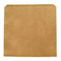 Vegware Sandwich Bag Kraft - 8 1/2x8 1/2 X 1000''