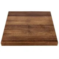 Bolero 48mm Table Top - Rustic Oak - 700mm Square