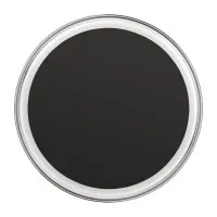Non-slip Tray St/st With Blk Non-slip Centre - 355mm 14''