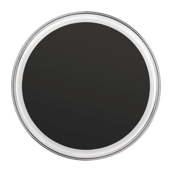 Non-slip Tray St/st With Blk Non-slip Centre - 355mm 14''