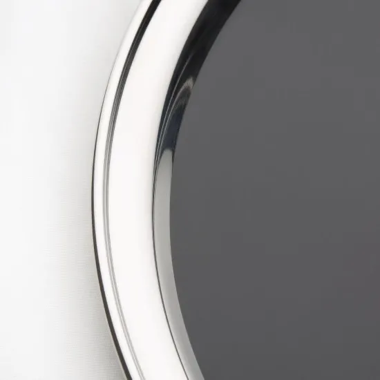 Non-slip Tray St/st With Blk Non-slip Centre - 355mm 14''