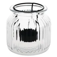 Olympia Glass Tealight Lantern - 115x115x105mm (box 6)