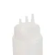 Vogue Squeeze Bottle Clear 3 Nozzle - 36oz