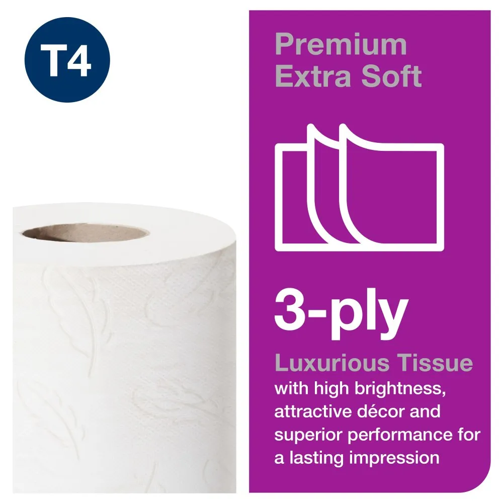 Tork Extra Soft Toilet Roll 3 Ply 170sh 10x4pk
