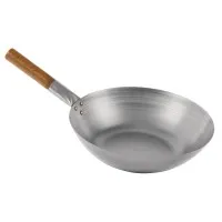London Wok Flat Bottom Wok - 13''