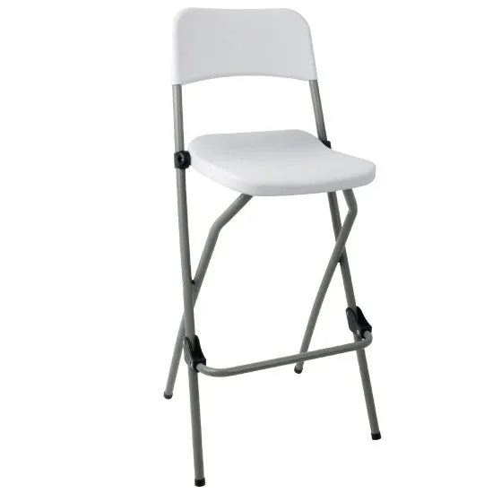 Bolero Folding Poseur Chair (pack 2)