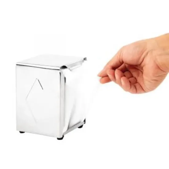 Olympia Napkin Dispenser Chrome 10x14cm