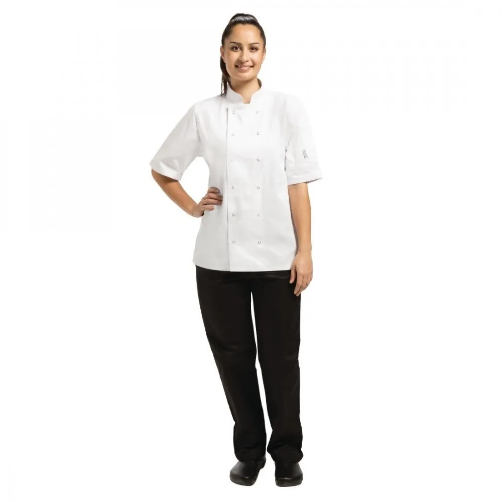 Vegas White Chef Jacket S/s - Xxl