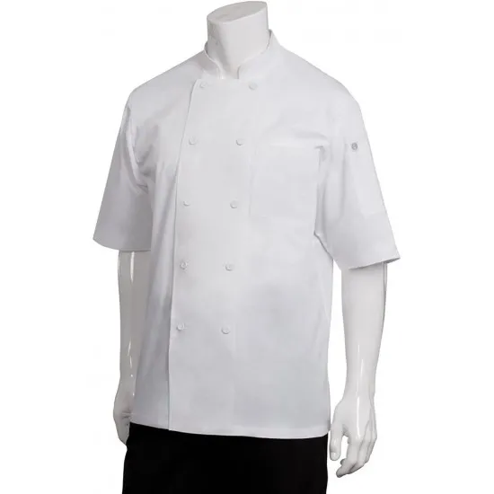 Montreal Cool Vent Chefs Jacket White
