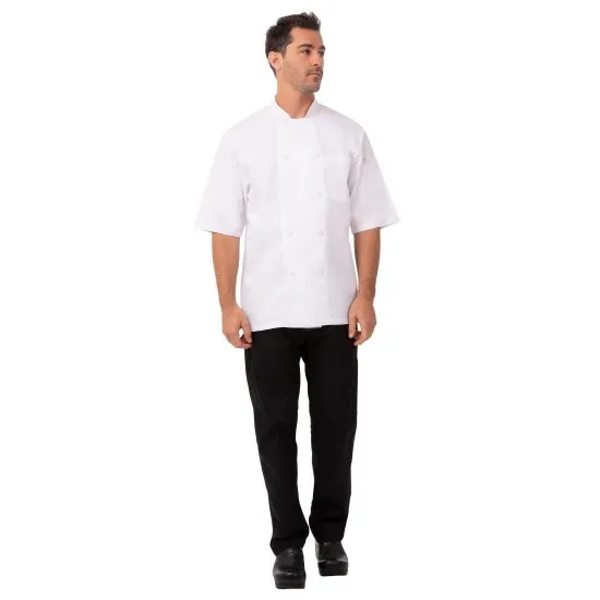 Montreal Cool Vent Chefs Jacket White