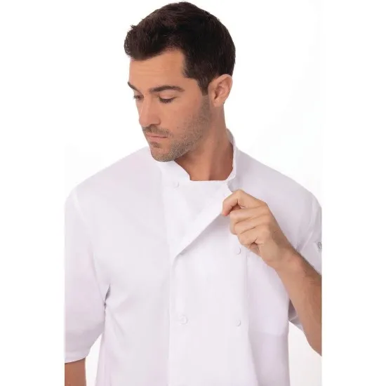 Montreal Cool Vent Chefs Jacket White