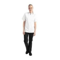 Springfield Zip White Short Sleeve Jacket