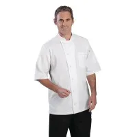 White Valais Ventilated Short Sleeve Jacket Size Xl Conaty