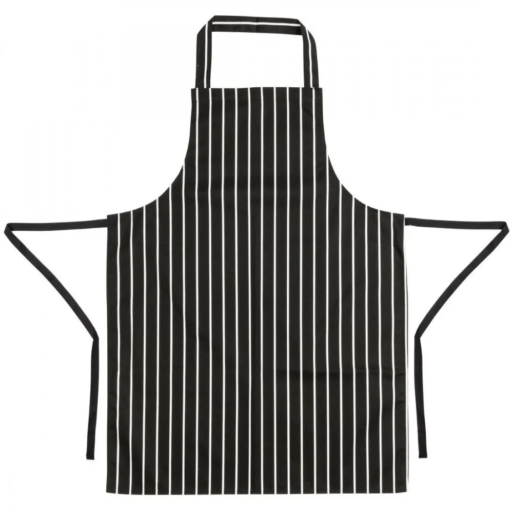 Whites Bib Apron Pcotton Blk/white Check