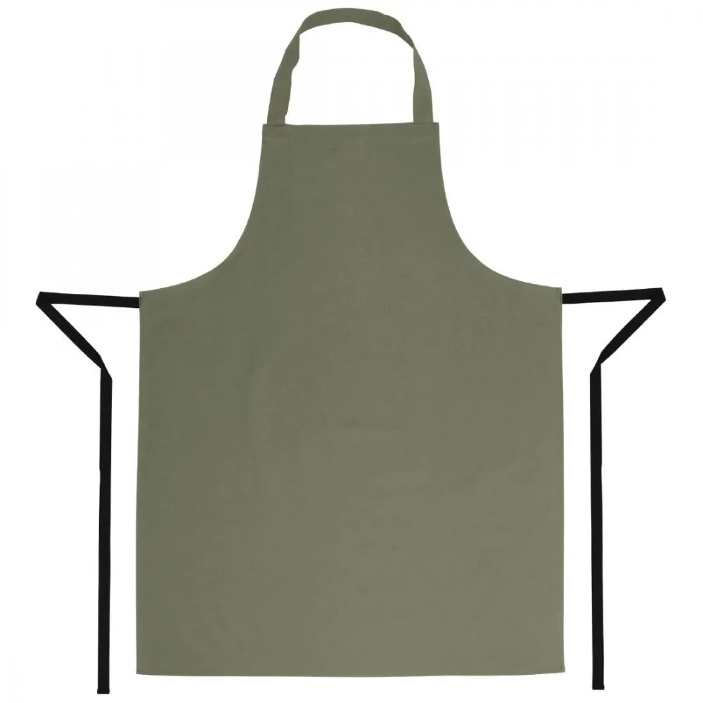 Whites Bib Apron Pcotton Charcoal