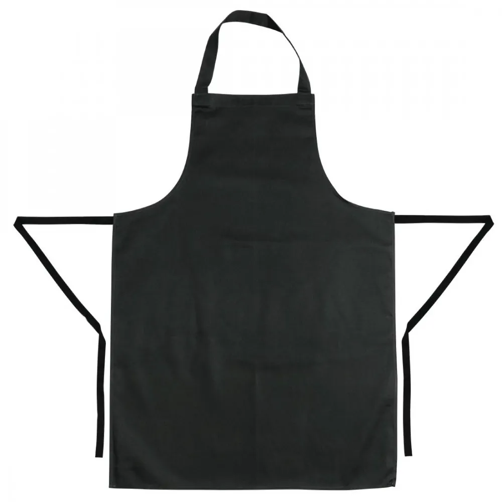 Whites Bib Apron Pcotton Charcoal