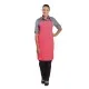 Waiter Wearing Adjustable Neck Bib Aprons