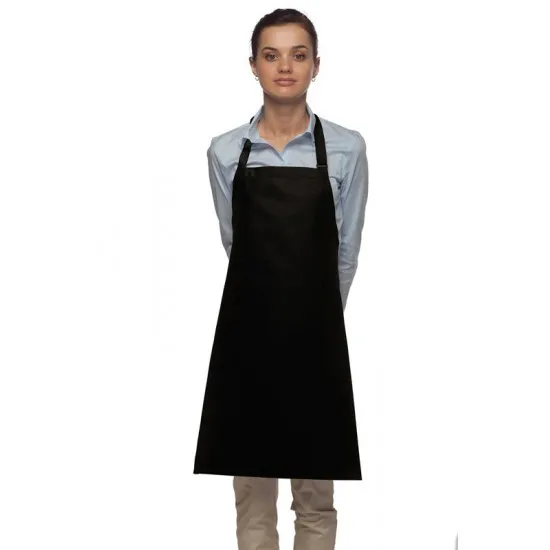 Waiter Wearing Adjustable Neck Bib Aprons