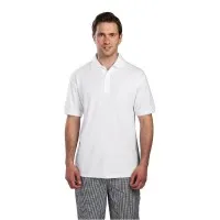 Polo Shirt White - Size S
