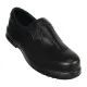 Black Safety Slip-On Shoes