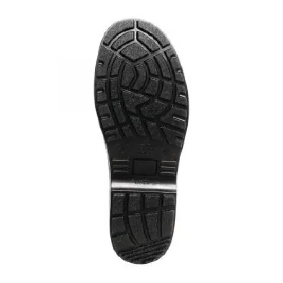 Black Safety Slip-On Shoes
