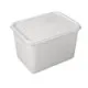 White Ice Cream Container 4ltr 