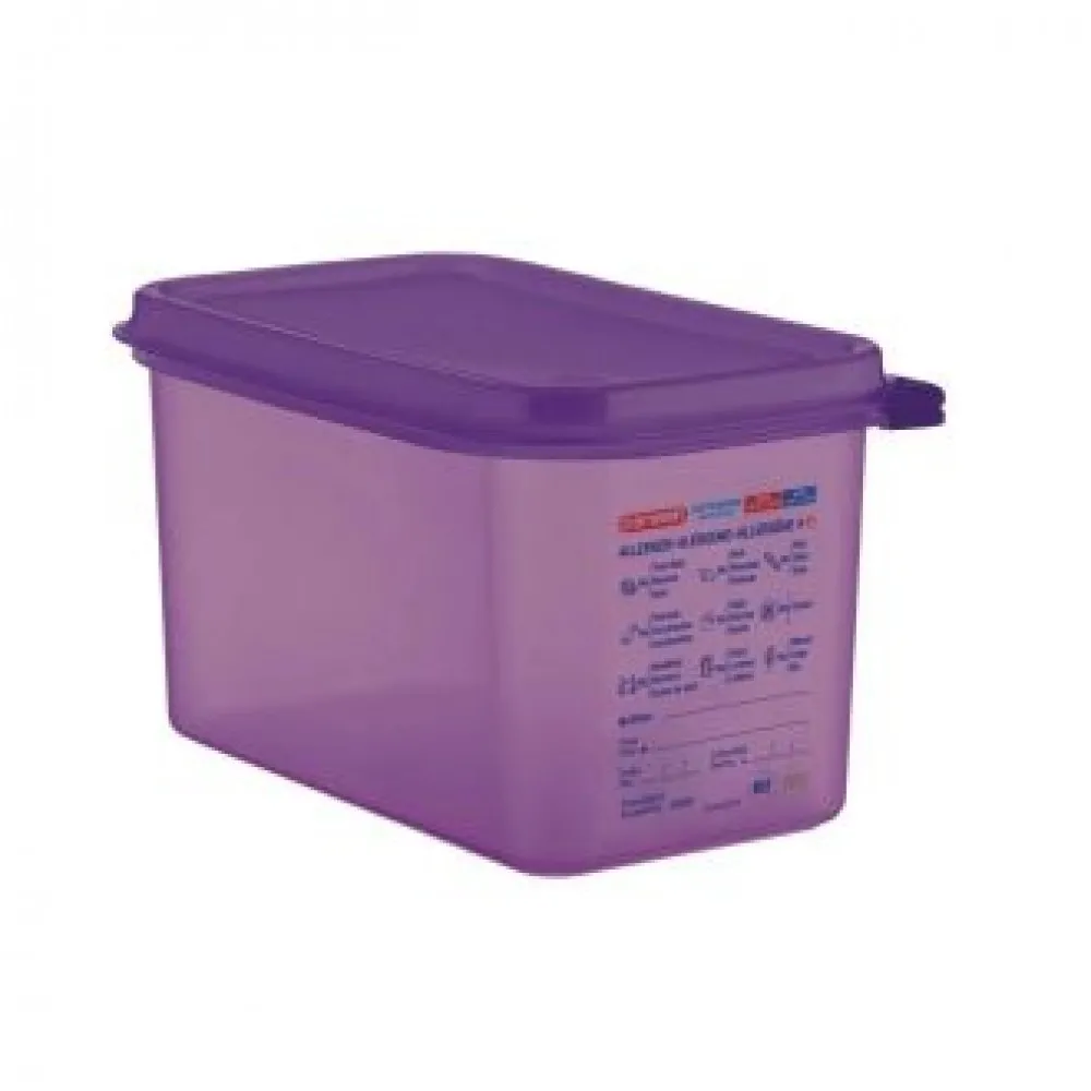 Araven Allergen Container Gn - 1/3 6ltr & Airtight Lid