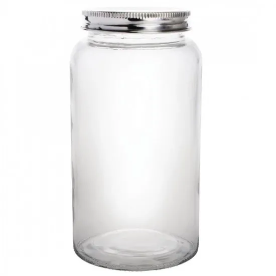 Vogue Preserve Jars With S/s Lid