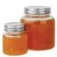 Vogue Preserve Jars With S/s Lid