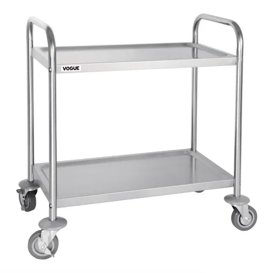 2 Tier Flatback S/s Trolley