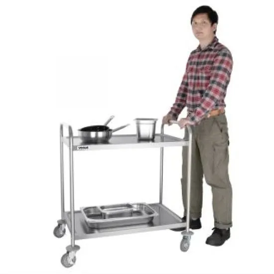 2 Tier Flatback S/s Trolley