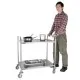 2 Tier Flatback S/s Trolley