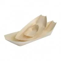 Fiesta Green Poplar Wooden Boat 250mm X 100