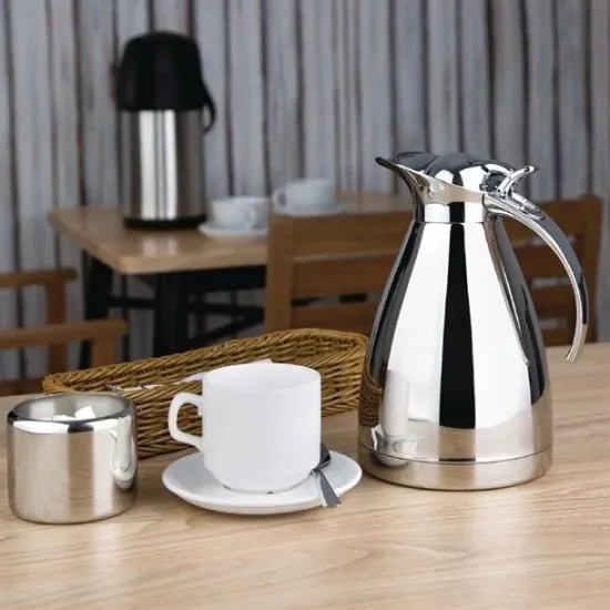 Vacuum Jug S/s Double Wall Hinged