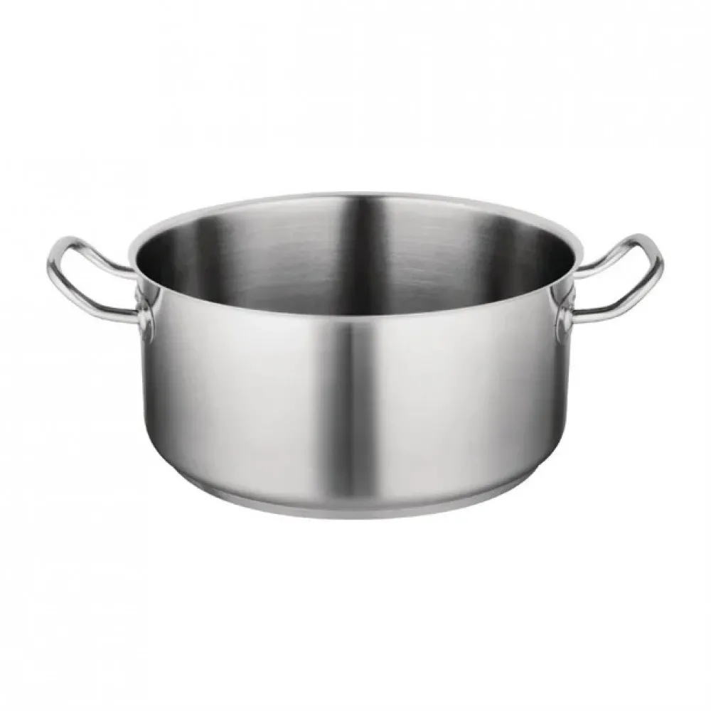 Vogue S/s Casserole Pot 24cm/4.5ltr