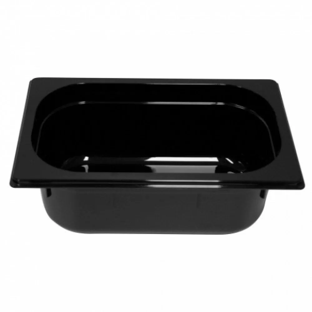Black Polycarbonate Gn - 1/3 150mm
