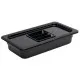 Black Polycarb Gastronorm 1/3