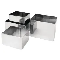 Vogue Mousse Square - 80x80x60mm Deep