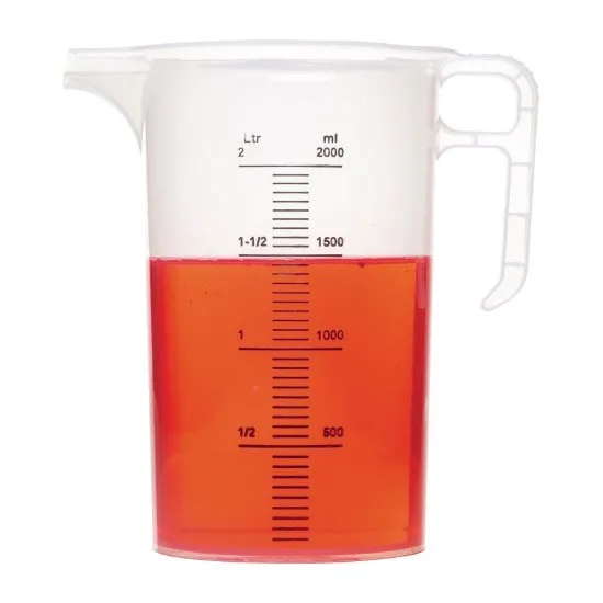 Transparent Polypropylene Measuring Jugs
