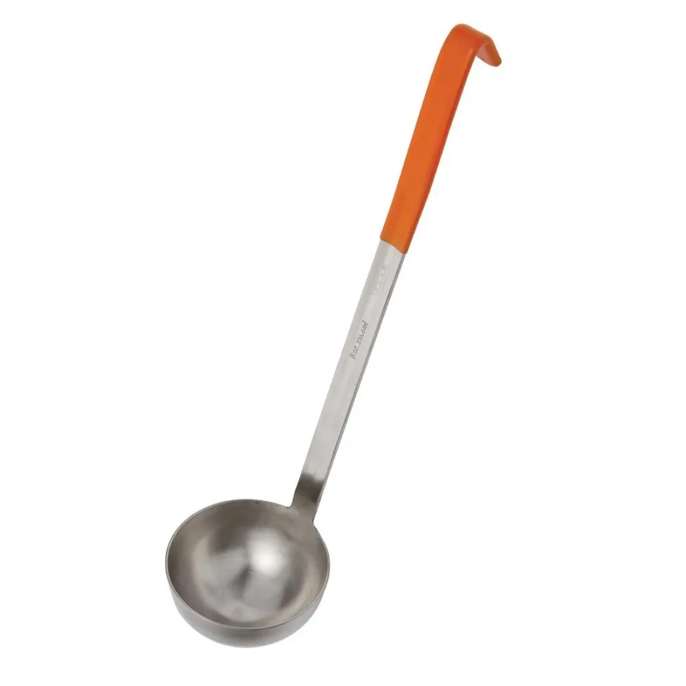Vogue St/st Ladle Orange 8oz