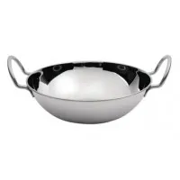 Flat Bottomed Balti Serving Dishes S/s