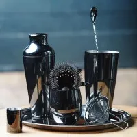 Olympia Gunmetal Barware 4-pronged Strainer