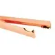 Copper Ice Tongs 7''