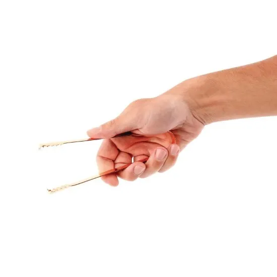 Copper Ice Tongs 7''