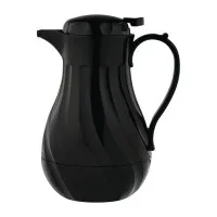 Olympia Insulated Swirl Jug Blk - 2ltr