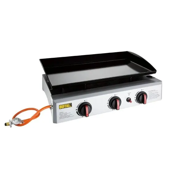 Buffalo Gas Griddle - 630x360mm Cooking Area 7.5kw - Lpg