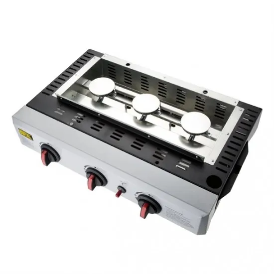 Buffalo Gas Griddle - 630x360mm Cooking Area 7.5kw - Lpg