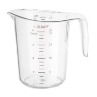 Vogue Polycarbonate Measuring Jug - 1ltr