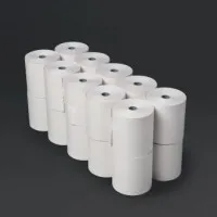 Fiesta Non-thermal Till Roll 76x70mm 2ply (white/pink) X 20