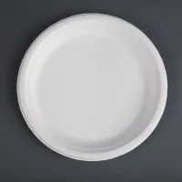 Fiesta Green Compostable Bagasse Plate 10 X 50''